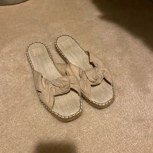 Dolce Vita cream espadrilles
